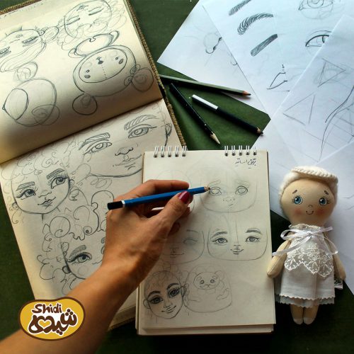 آموزش طراحی و الگوکشی عروسک